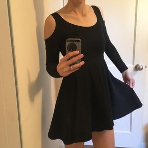 Urban Outfitters Small Black Scoop Ballerina Dress